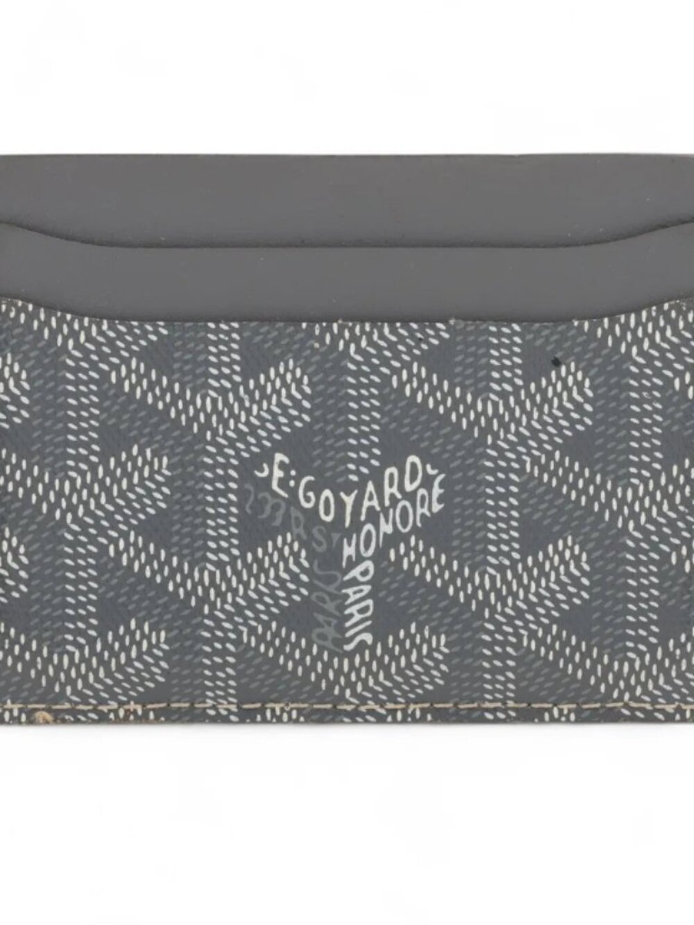 Goyard Saint-Sulpice Card Case Gray